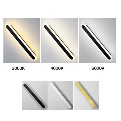 Aplique de Pared LED de 100cm Regulable con Mando Blanco Moderno para Salón 4
