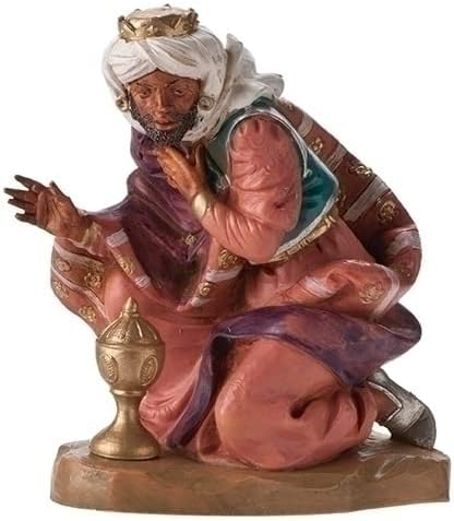 by Roman, King Balthazar, 7.5" Collection, Nativity Figure, Made in Italy