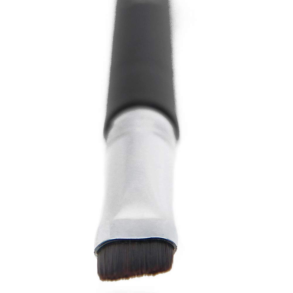 Professional Eyeliner Makeup Brush Set – 2pc Beauty Junkees Eye Liner Brushes Includes Angled Precision Gel Liner for Tightline, Pro Small Flat Definer, Precision Lash Liner, Brow Conceal for Defining : Beauty & Personal Care