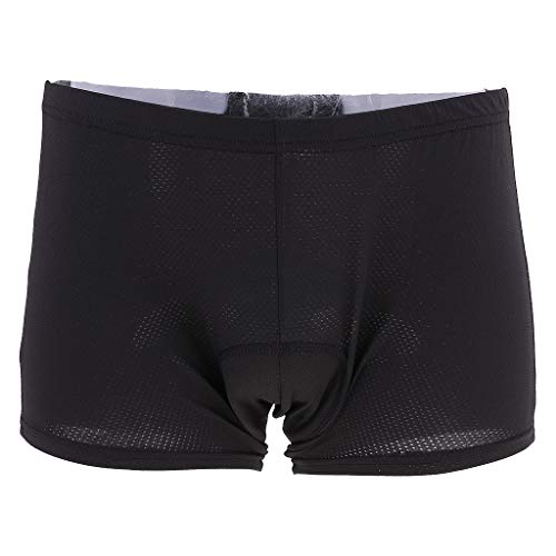 YIJU Calções Acolchoados 3D Masculinos para Mountain Bike Shorts Leves de BTT para Ciclismo Calças p