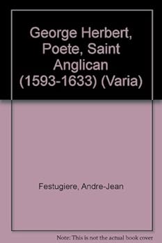 Paperback George Herbert, Poete, Saint Anglican (1593-1633) [French] Book