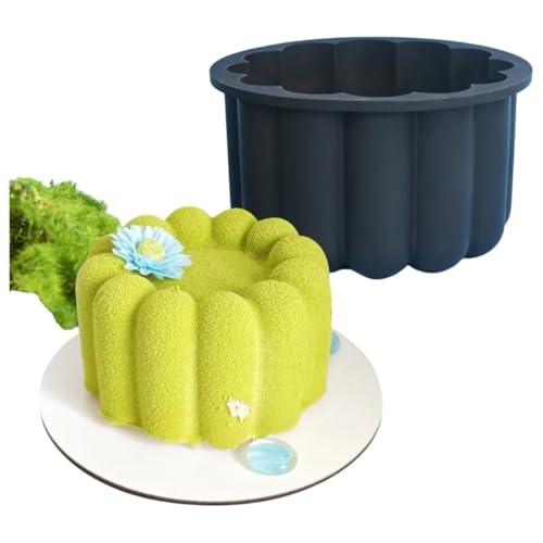 New 2026 Circular Flower Design Cake Mould Mo E Cakes Mould Diy Dessert Chocolate Mould Pastry Baking Pan Tool Kitchen Supplies PDNVAQ32