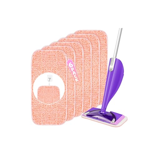 Recharge microfibre pour jet humide lavable en machine pour un nettoyage sans trace