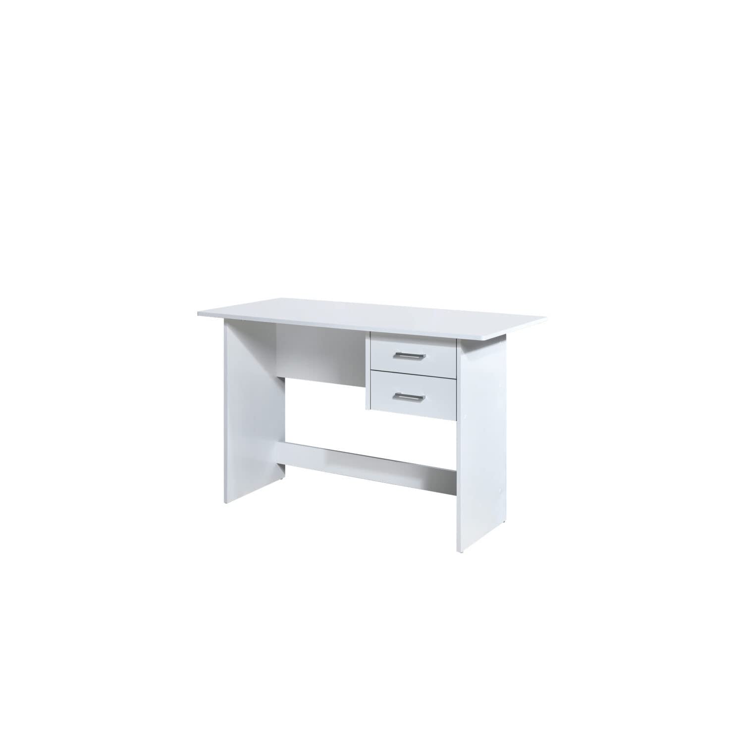 HodedahDesk, Engineered Wood, White, No Apply