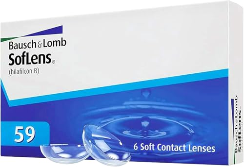 Soflens 59 Lenti a Contatto Correttive Mensili, 6 Lenti, BC