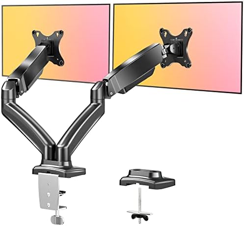 Amazon.co.jp: Monitor Arm with 2 Screens, Monitor Arm, Dual Display Arm ...
