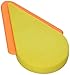 Casabella 1 Count Kitchen Super Sponge and Squeegee, Lime/Plum/Orange