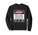 Weather Warning Funny Raining Storms Meteorology Sweatshirt