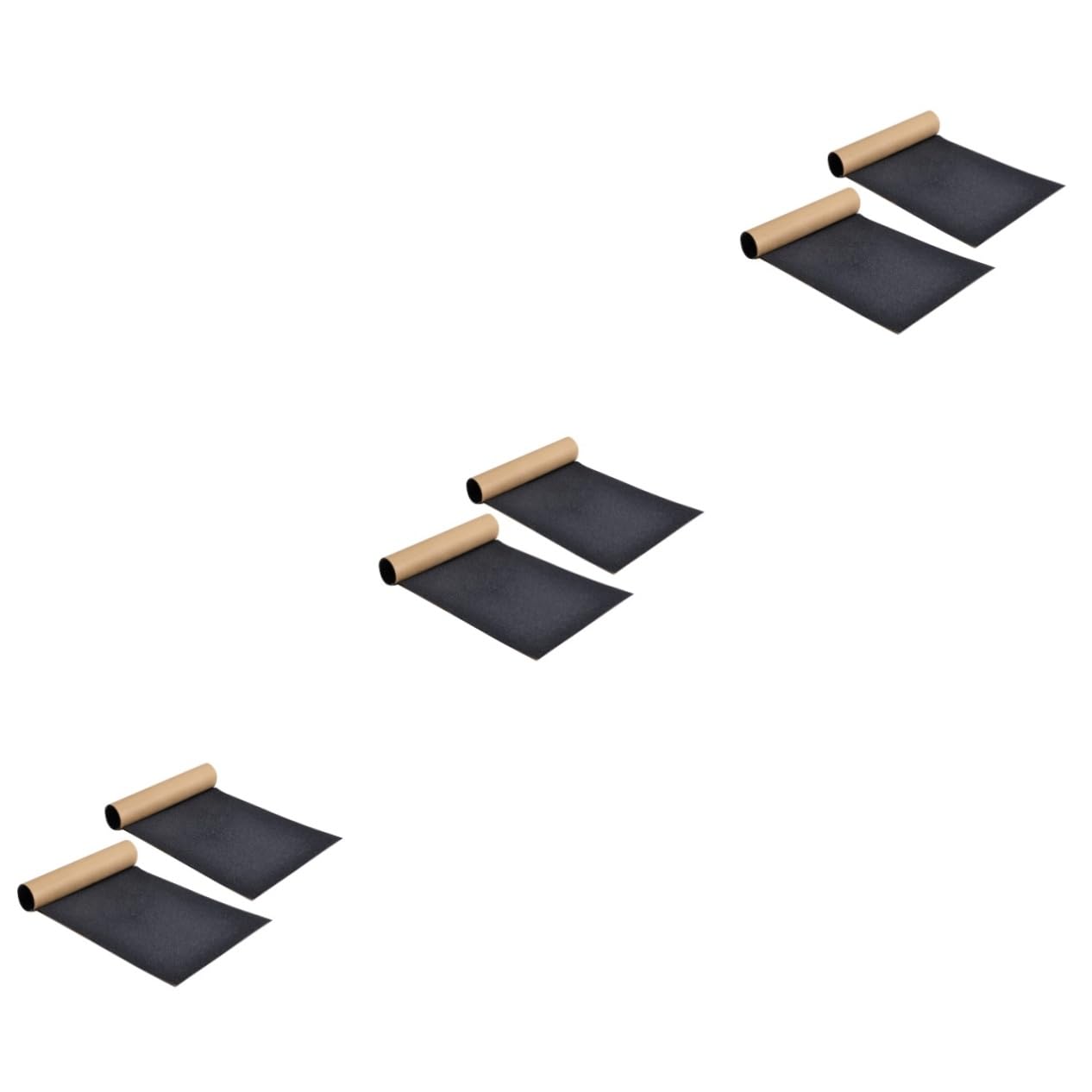 HANABASS 3 Sätze Skateboard Sandpapier Rutschfeste Grip Tape Für Skateboards Und Scooter Outdoor Sportbedarf Für Männer Und Frauen 2 Stück * 3