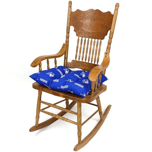 Image of College Covers Everything Comfy Duke Blue Devils Rocker Pad - Chair Cushion
