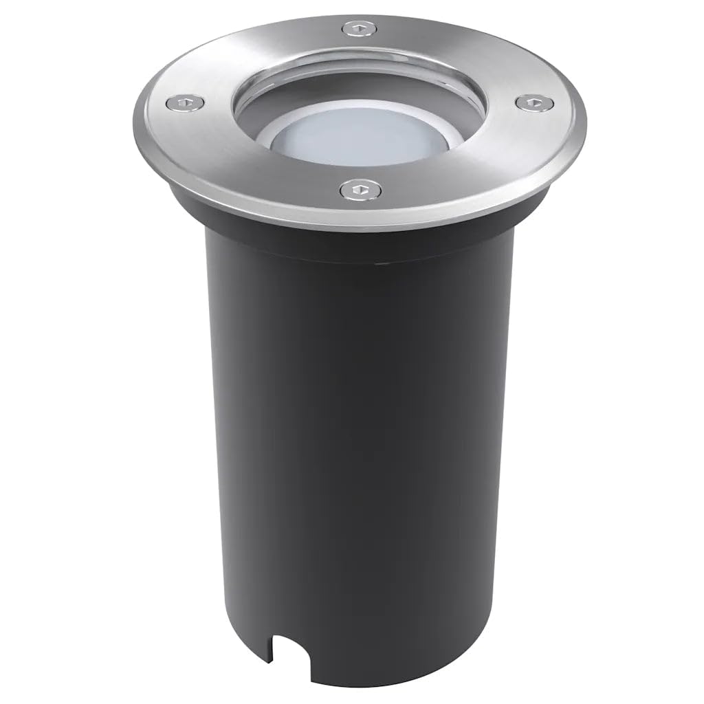 Helloshop26 3er Set LED Einbauleuchten Außen 10,8x15cm Wetterfest Modern Aluminium silber 02_0045867