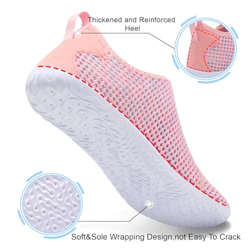 Image of Spesoul Womens and Mens Water Shoes Breathable Quick Dry Soft Barefoot Aqua Socks for Hiking Swim Beach Surf Yoga Sport