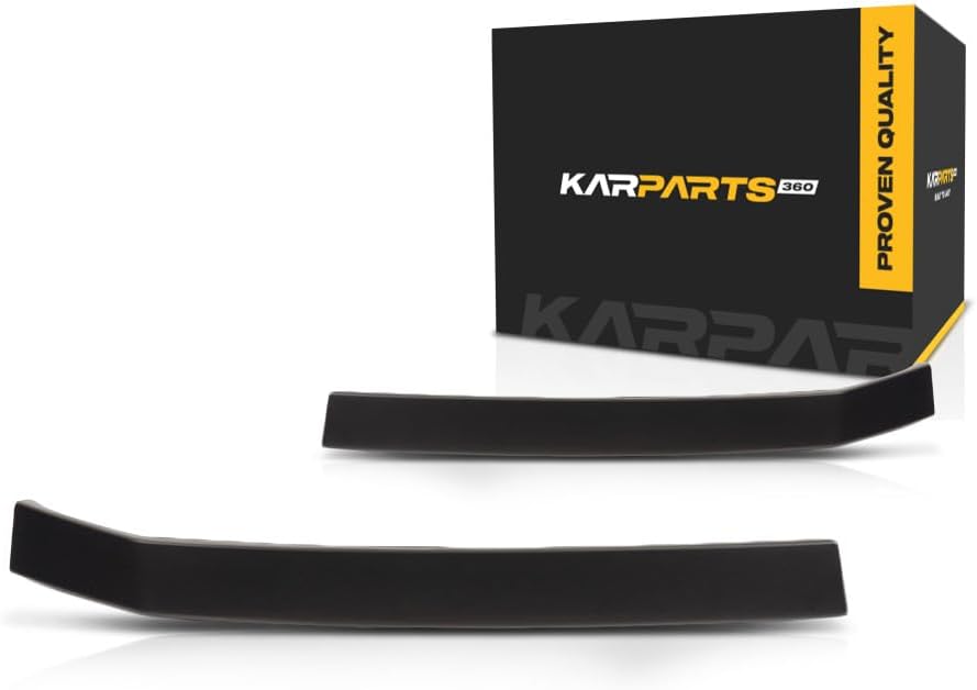 For Nissan Titan Bumper Trim 2004-2015 Driver and Passenger Side Pair/Set | Front | Primed | NI1088106, NI1089106 | 622357S300, 622347S300