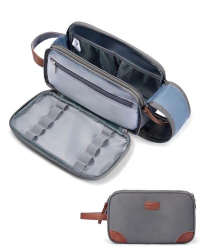 Image of ECOHUB Toiletry Bag for Full Size Toiletries Nylon Wash Bag for Men
