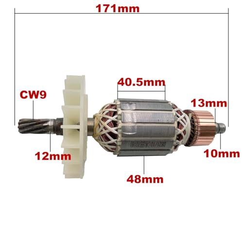 Induit pour scie 7018B assurant une puissance stable 220V