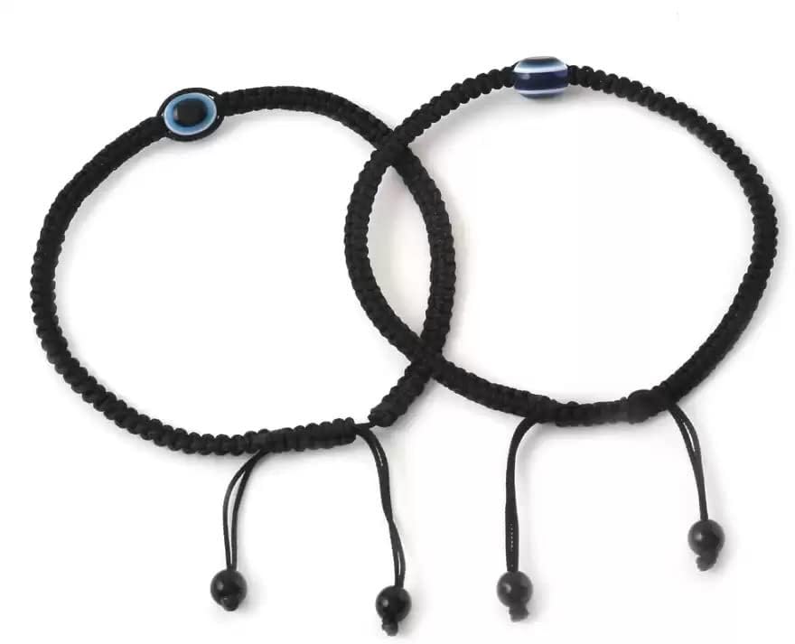 SABRAKAR" NEW BLACK THREAD WITH RV EVIL EYE ANKLET For Girls | Women | Teenager (2 PICES) (B0CQFLJ6VM) Amazon Price History, Amazon Price Tracker