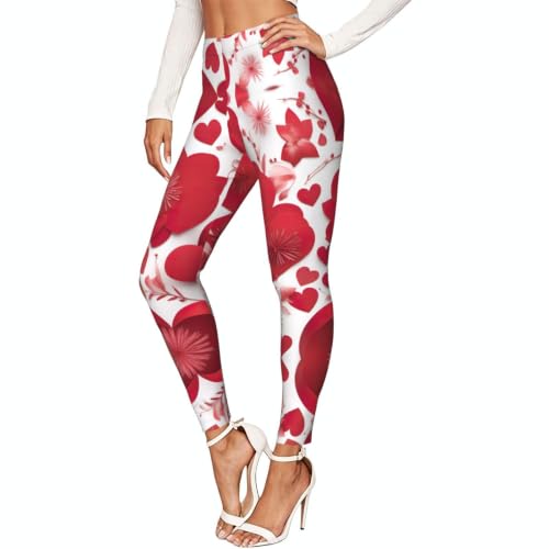 Pantalones de entrenamiento para mujer leggings gimnasio San Valentín