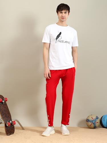 Image of bearbrother Mens Regular Fit Solid Trackpant