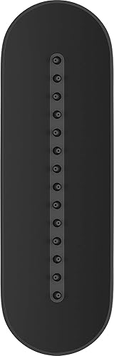 Miniatura 3 de KOHLER 26300-BL Statement Vichy - Aerosol corporal oblongo, de una sola función, semiempotrado, 2.5 GPM, negro mate