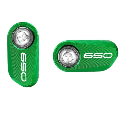 Protector sensor ABS para Kawasaki Z650RS acabado mecanizado en verde premium