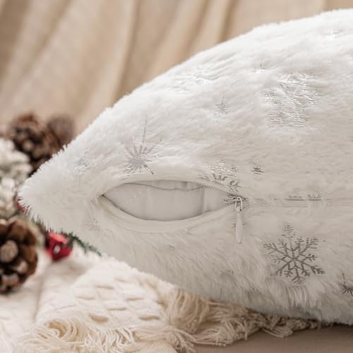 MIULEE Copricuscini per Divano Natale Federe