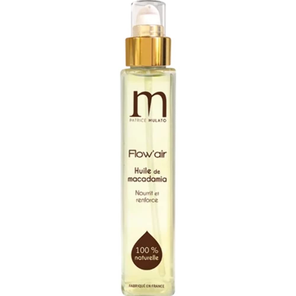 HUILE DE MACADAMIA 100% NATURELLE 120ML NOURRIT ET RENFORCE