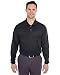 Ultraclub Adult Cool & Dry Long-Sleeve Mesh Piqué Polo Shirt