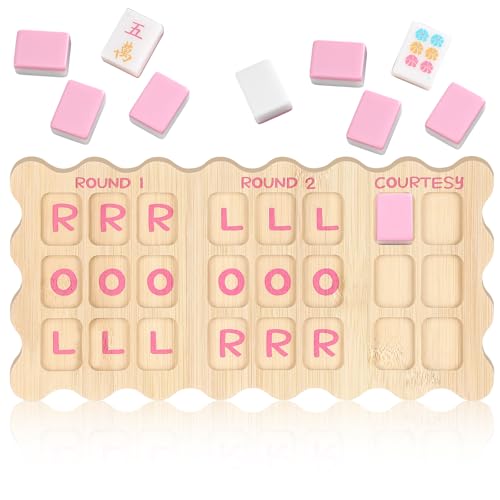 Tablero de práctica Mahjong para un jugador 6 x 12 pulgadas miniatura 1