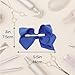 5.5 Inch Grosgrain Hair Bow Clip For Woman And Girls (Royal Blue)