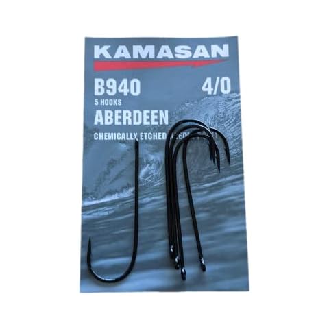 Aberdeen Long Shank B940 4/0 Hooks (Pack of 5) Cover