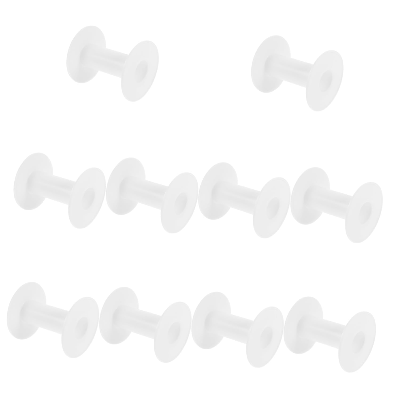 DOITOOL 5 Series Hilo Transparentes Para Máquina De Coser Reemplazables Para Organizar Y Coser 10 Piezas X 5