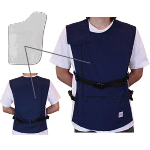 Amazon.co.jp: [ペースメーカ・ICD電磁波防護] 服「MGワークベスト左胸