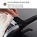 Waterproof Wheelchair Blanket with Zipper, Wheelchair Blanket Bag for Adults Elderly Women Men, Plush Lined Wheelchair Warmer Blanket Cover Fit for All Wheelchairs