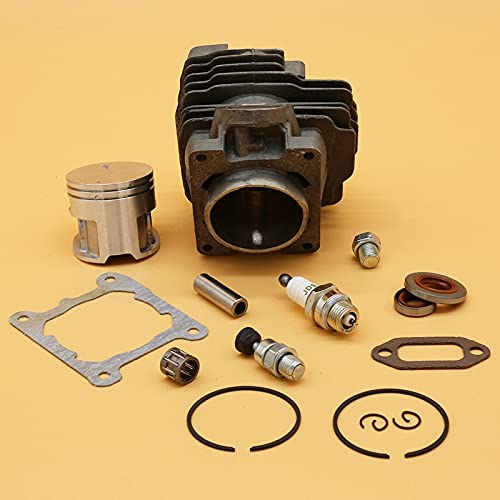Kit de Sello de Aceite de cojinete de bujía de Anillo de pistón de Cilindro de 44,7mm Apto for Stihl MS261 MS 261 MS261C Piezas de Repuesto de Motosierra de jardín
