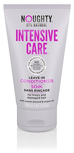 Noughty 97% Natural, Intensive Care Leave In Conditioner, Sulphate Free Vegan Haircare, Hydrating Formula For Dry, Frizzy and Damaged Hair, With Sweet Almond And Argan Oil, 150ml Cover