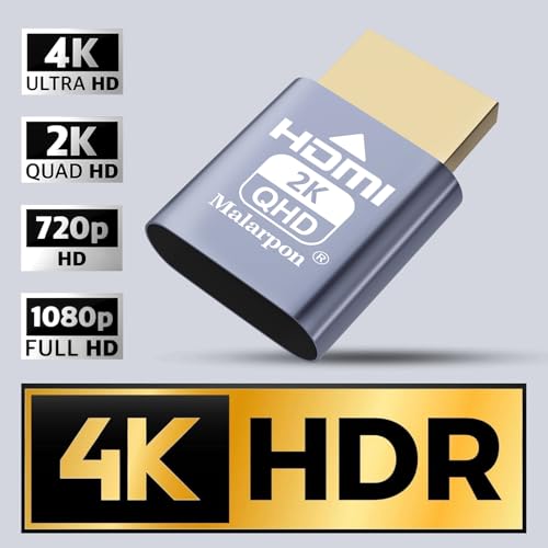 HDMI Dummy Plug para Emulador de Display Headless 1920x1080@60Hz miniatura 6