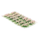 OUNONA Accesorios 1 Caja césped Artificial césped Artifical Artificial Grass Grupo de Flores en Miniatura decoración de Mesa de Arena Ornamento decoración Vegetal Mini Adorno copetudo