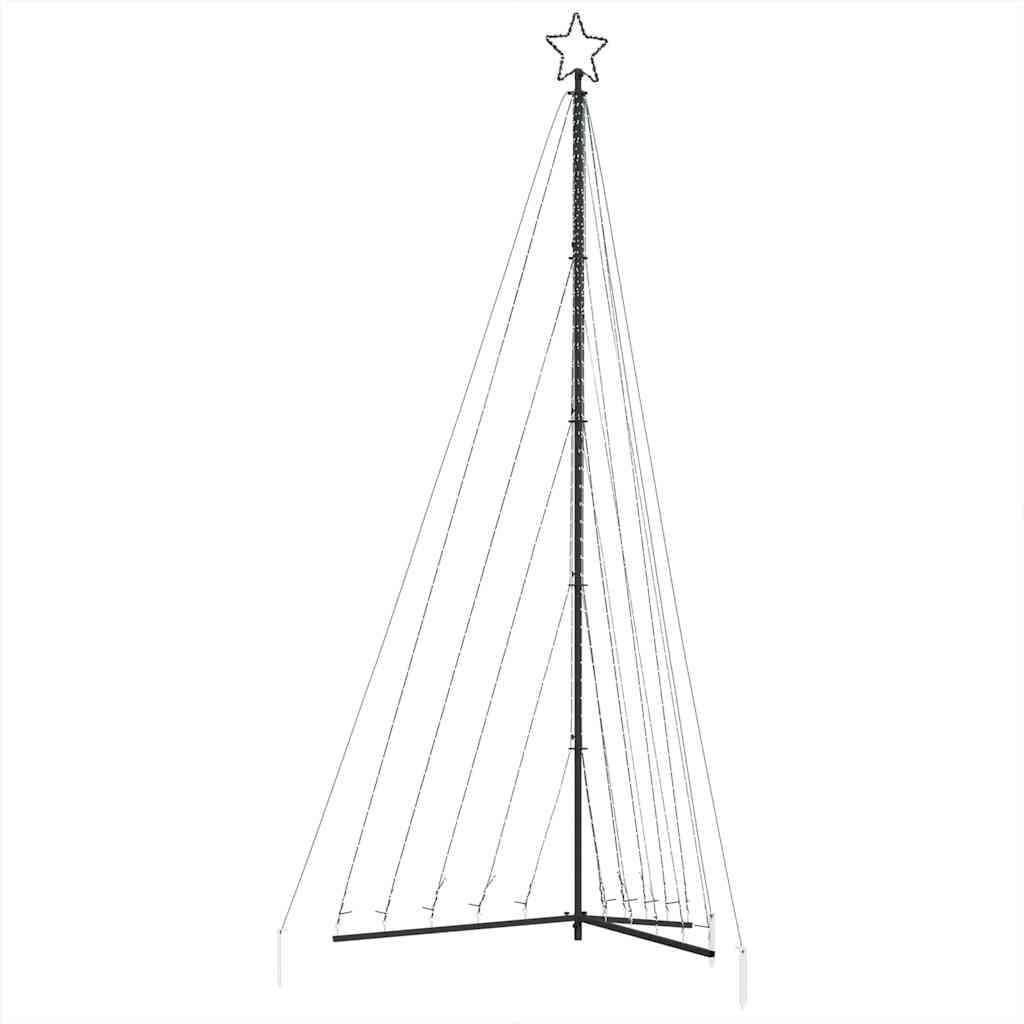 ShGaxin Weihnachtsbaum-Beleuchtung 570 LEDs Kaltweiß 399 cm, Weihnachtsbaum, Baum Außen, Christbaumlichterketten, Christbaum Außen - 4016441