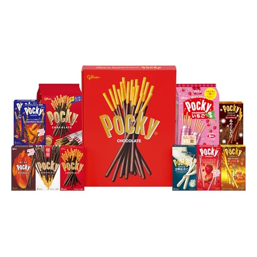 【江崎グリコAmazonショップ限定】 江崎グリコ ポッキーセレクション 11品 ポッキーボックス お菓子 詰め合わせ ギフトのサムネイル