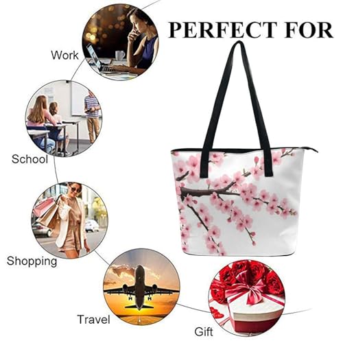 Bolso tote para mujer, impermeable, de hombro, grande, para trabajo y uso diario miniatura 6