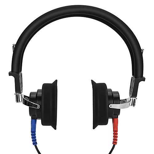 Leapiture Auriculares de audiómetro digital de alta sensibilidad para audiólogos prueba auditiva de conducción de aire