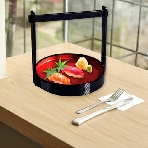 Bandeja para sushi antirroturas para presentar aperitivos limpios en mesa 6