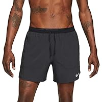Nike Herren Stride Shorts, Black/Black/Reflective Silv, M EU