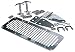 RAMPAGE PRODUCTS 7499 Complete Hood Kit for 1978-1995 Jeep CJ & Wrangler YJ