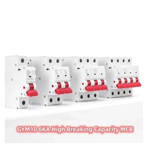 Disjoncteur type C 63A protège vos circuits 4 pôles 400V - 6