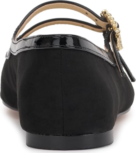Jessica Simpson Women's Allista Ballet Flat, Black, 103