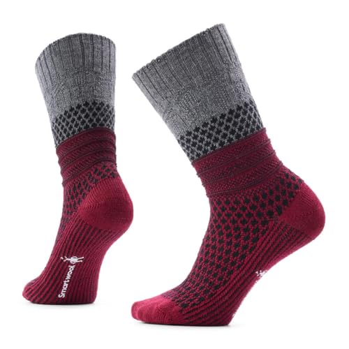 Image of Smartwool Women's Everyday Cozy Popcorn Cable Crew Socks