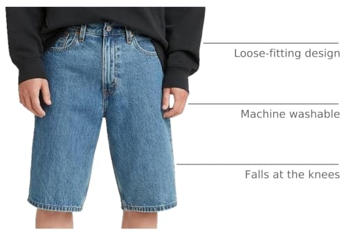 Image of Levi's Men's 569 Loose Straight Denim Shorts