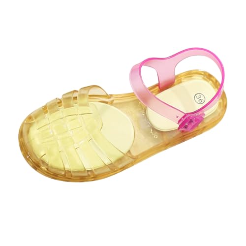 Sandales jelly transparentes creuses pour marcher sans douleur à la plage