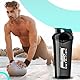 FSA Nutrition Shaker Proteinshake - 800 ml - BPA frei - auslaufsicher - Premium Qualität - mit Skala - Eiweiß Shaker - mit Sieb für klumpenfreie Shakes - Schwarz